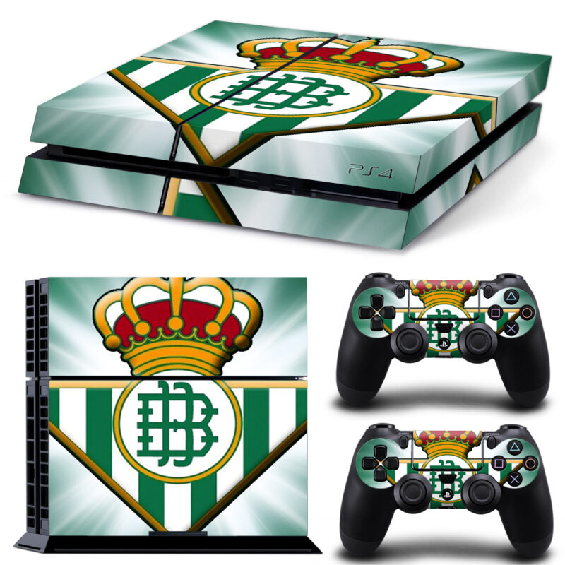 Real Betis Balompie PS4 Skin Sticker Design 1