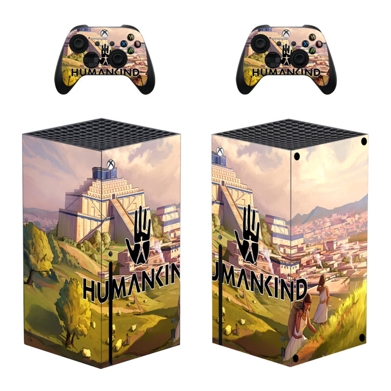 Humankind Game Skin Sticker For Xbox Series X And Controllers