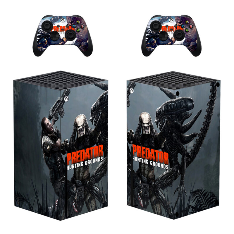 Predator: Hunting Grounds Skin Sticker For Xbox Series X And Controllers