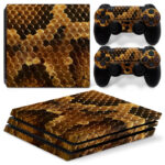 Snake Skin Pattern PS4 Pro Skin Sticker