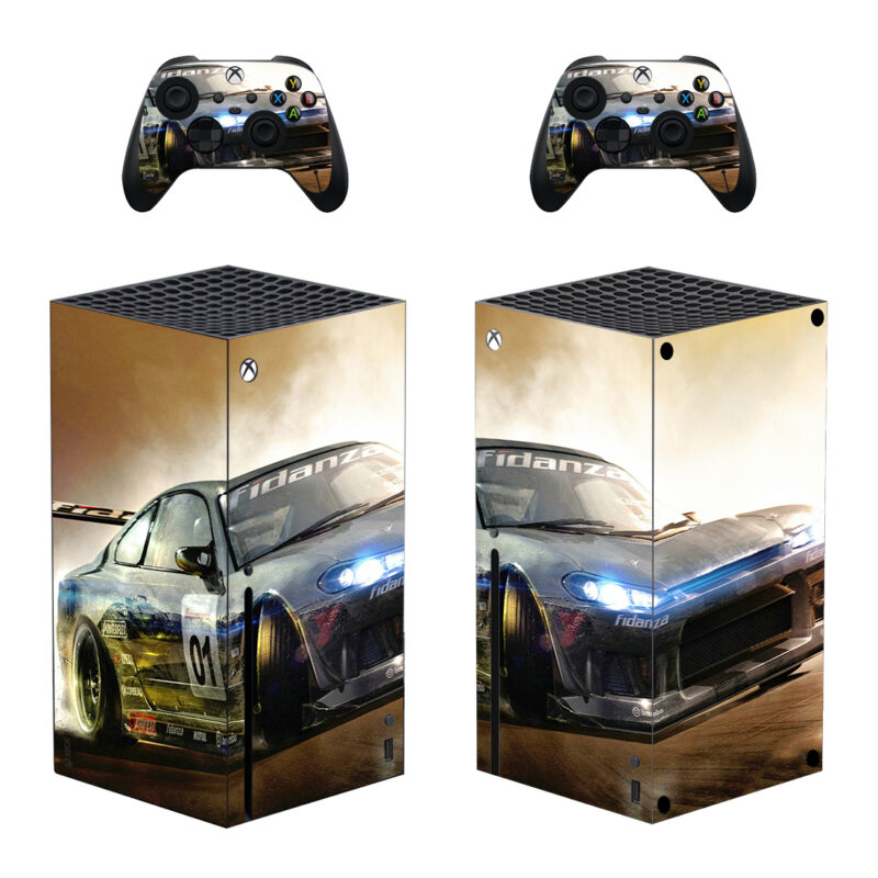 Race Driver Grid 3 Fidanza Skin Sticker For Xbox Series X And Controllers