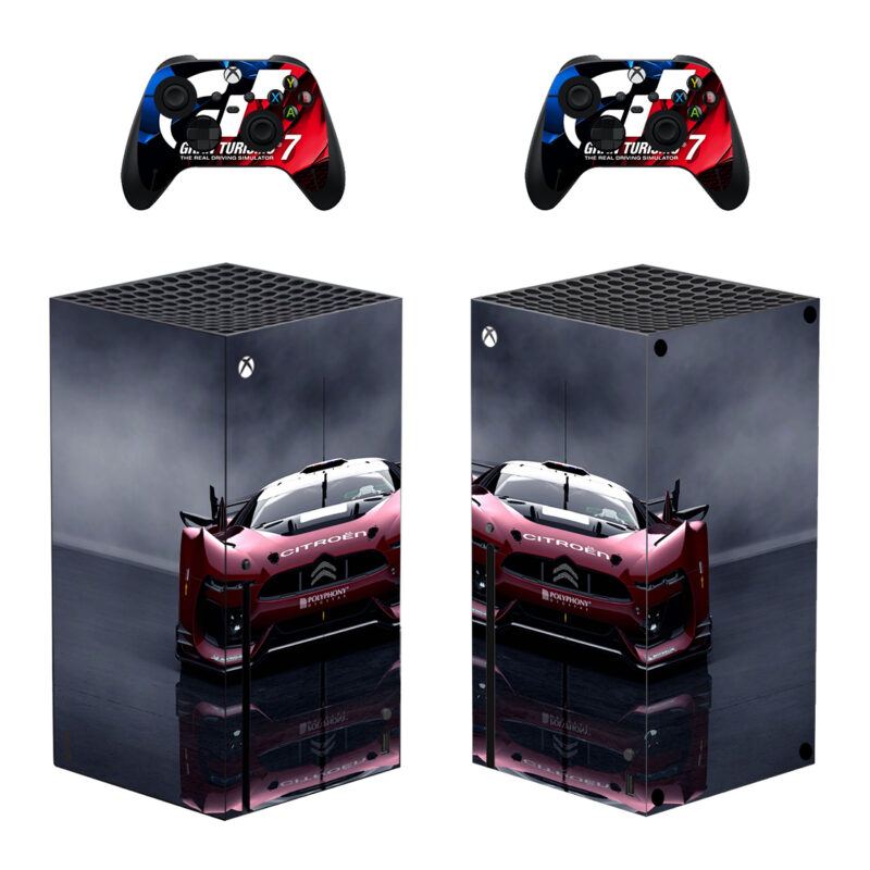 Gran Turismo 7 Skin Sticker For Xbox Series X And Controllers Design 1