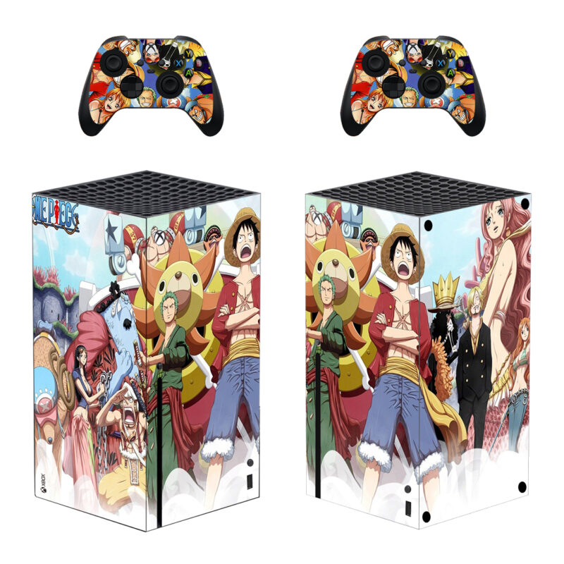 One Piece Skin Sticker For Xbox Series X And Controllers