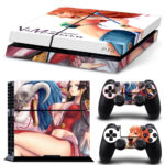 One Piece Anime Boa Hancock And Nami PS4 Skin Sticker