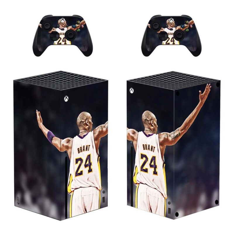 Kobe Bryant 24 Celebrating MVP Skin Sticker For Xbox Series X And Controllers