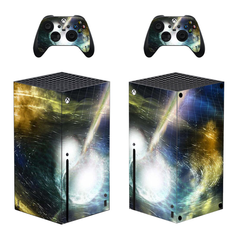 Neutron Star Collision Goldmine Skin Sticker For Xbox Series X And Controllers