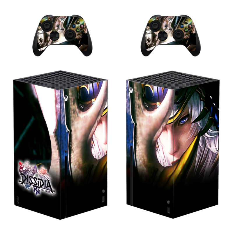 Dissidia Final Fantasy NT Skin Sticker For Xbox Series X And Controllers Design 2