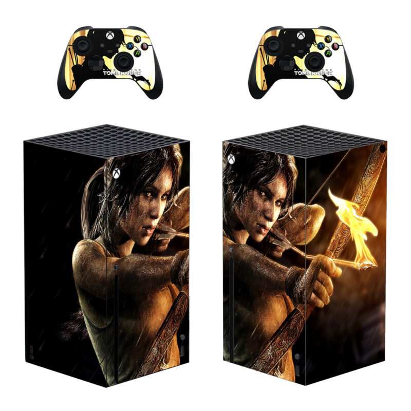 Lara Croft: Tomb Raider Skin Sticker For Xbox Series X And Controllers