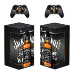 Jack Daniel's Whiskey Skin Sticker For Xbox Series X And Controllers