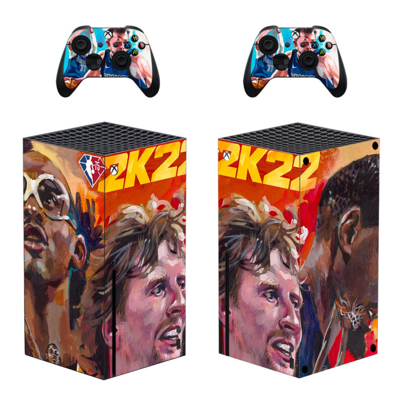 NBA 2K22 Game Skin Sticker For Xbox Series X And Controllers