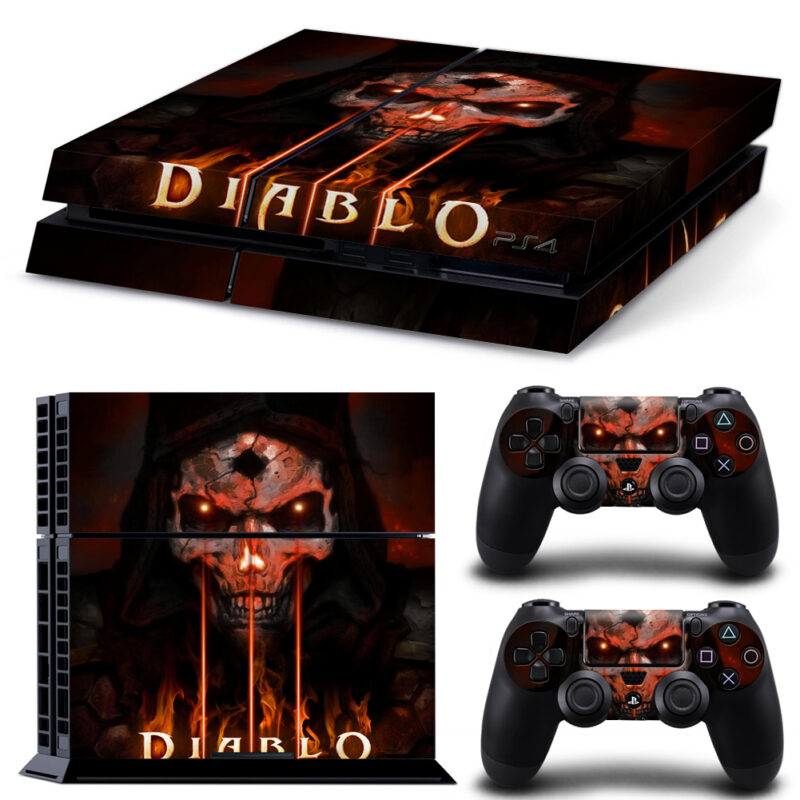 Diablo III PS4 Skin Sticker Design 2