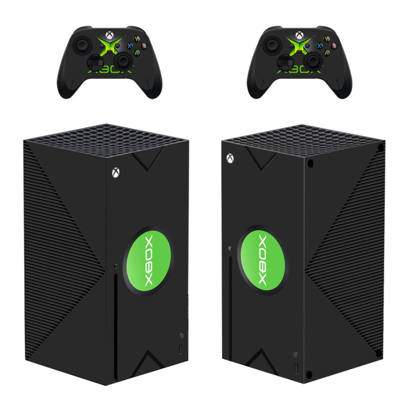 Original Xbox Skin Sticker For Xbox Series X And Controllers