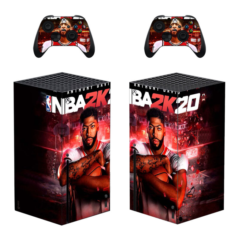 NBA 2K20 Anthony Davis Skin Sticker For Xbox Series X And Controllers