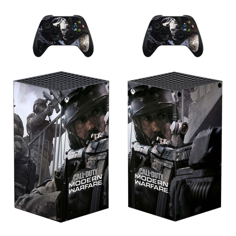 Call Of Duty: Modern Warfare Game Skin Sticker For Xbox Series X And Controllers Design 2