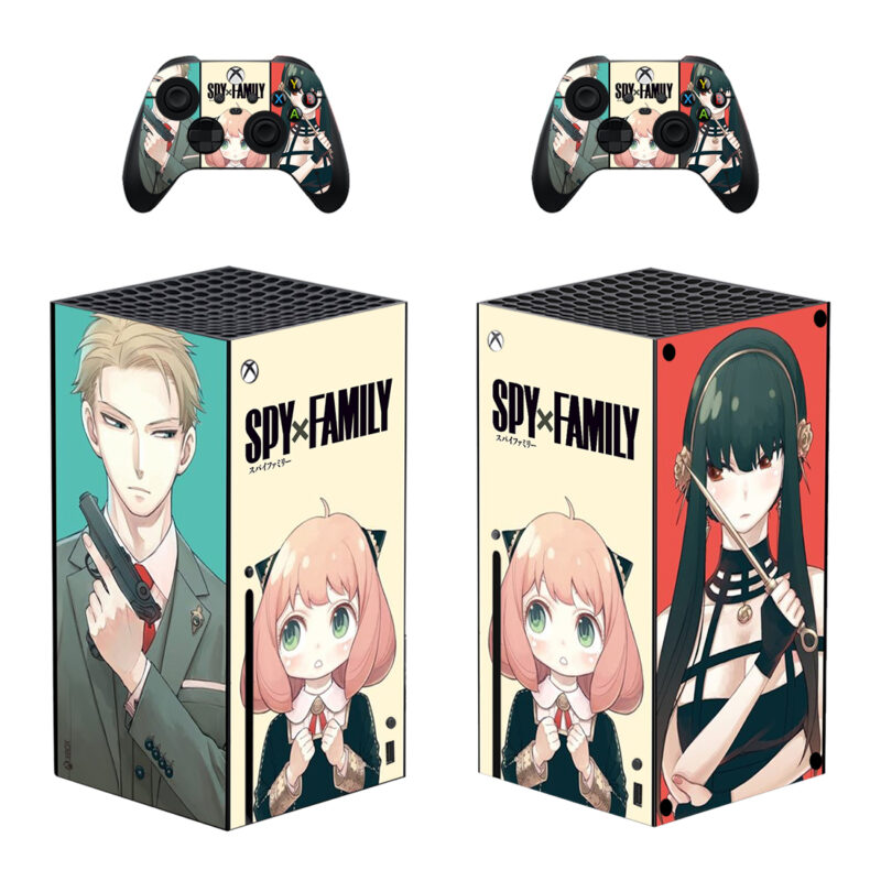 Spy X Family Skin Sticker For Xbox Series X And Controllers