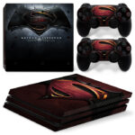 Batman V Superman: Dawn Of Justice PS4 Pro Skin Sticker