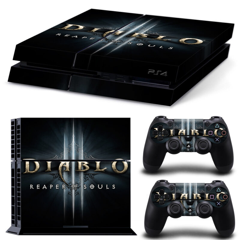 Diablo III: Reaper Of Souls PS4 Skin Sticker Design 1