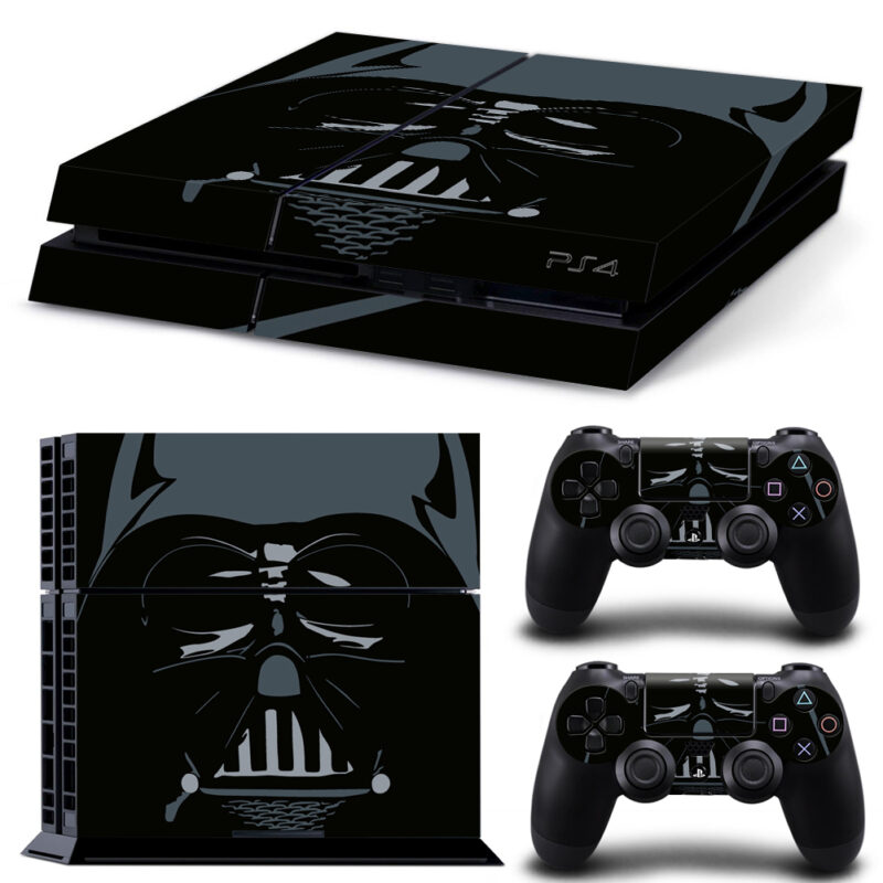 Star Wars Black And White Darth Vader PS4 Skin Sticker