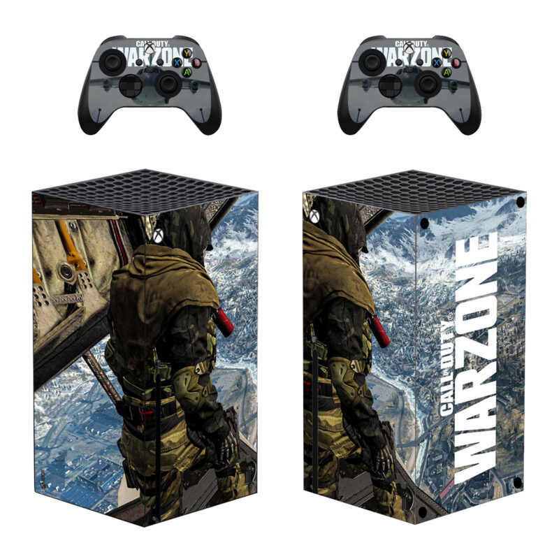 Call Of Duty: Warzone Game Skin Sticker For Xbox Series X And Controllers Design 5