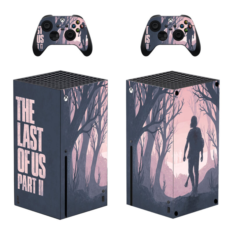 The Last Of Us Part II Skin Sticker For Xbox Series X And Controllers Design 9