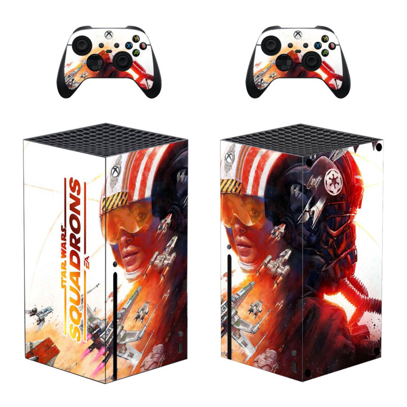 Star Wars: Squadrons Game Skin Sticker For Xbox Series X And Controllers