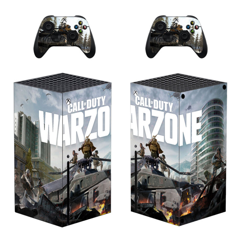 Call Of Duty: Warzone Skin Sticker For Xbox Series X And Controllers