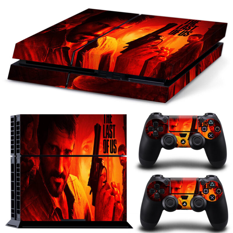 The Last Of Us Skin Sticker For PS4 And Controllers Design 14