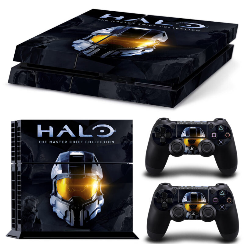 Halo: The Master Chief Collection Skin Sticker For PS4 And Controllers Design 1