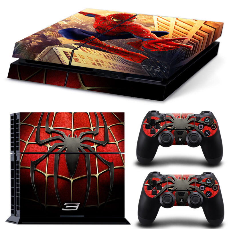 Spider Man 3 Skin Sticker For PS4 And Controllers