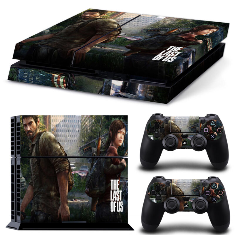 The Last Of Us Skin Sticker For PS4 And Controllers Design 11