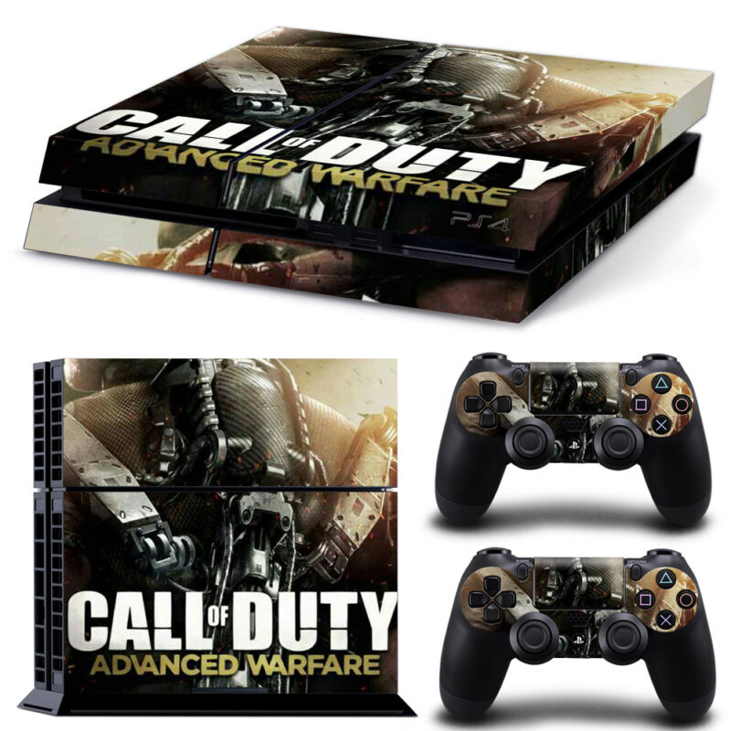 Call Of Duty: Advanced Warfare Game Skin Sticker For PS4 And Controllers Design 1