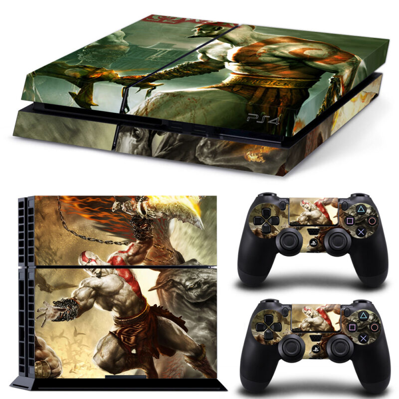 Kratos PS4 Skin Sticker