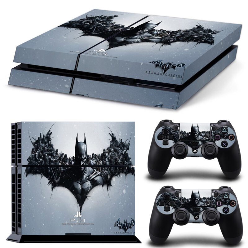 Batman: Arkham Origins Skin Sticker For PS4 And Controllers Design 4