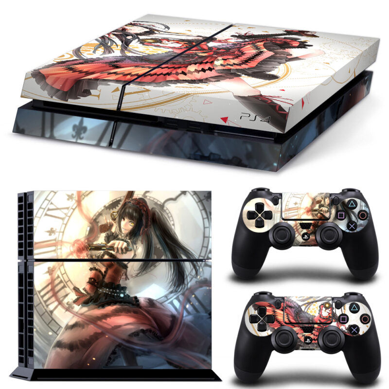 Date A Live Kurumi Tokisaki PS4 Skin Sticker