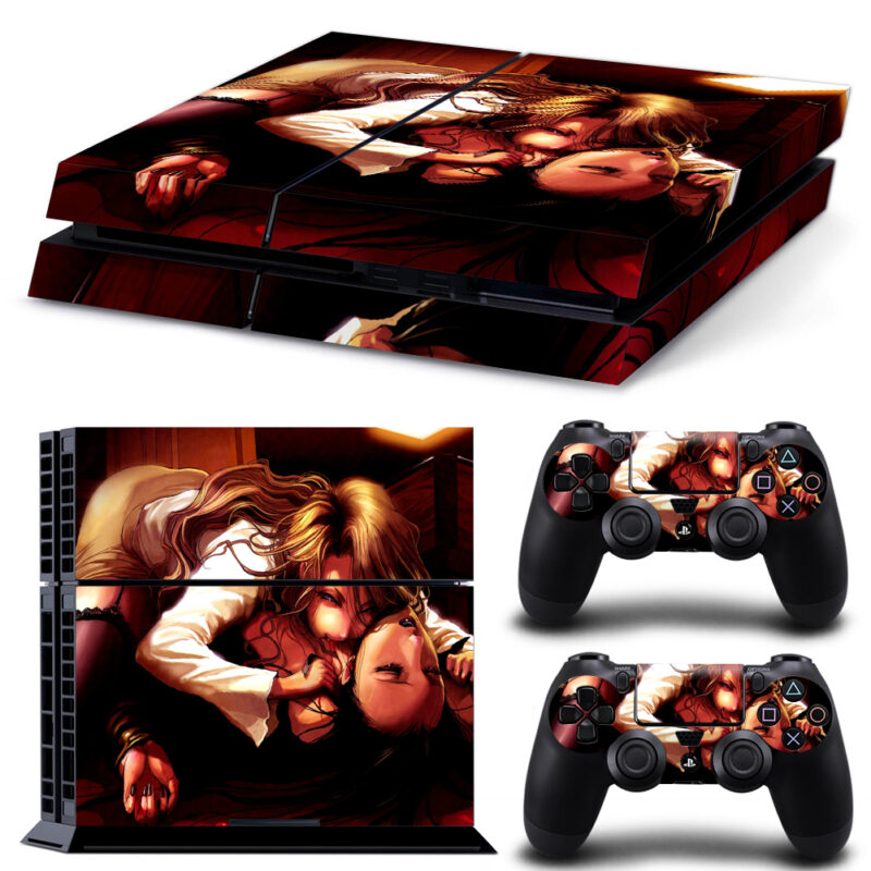 Devils Line Anime Skin Sticker For PS4 And Controllers