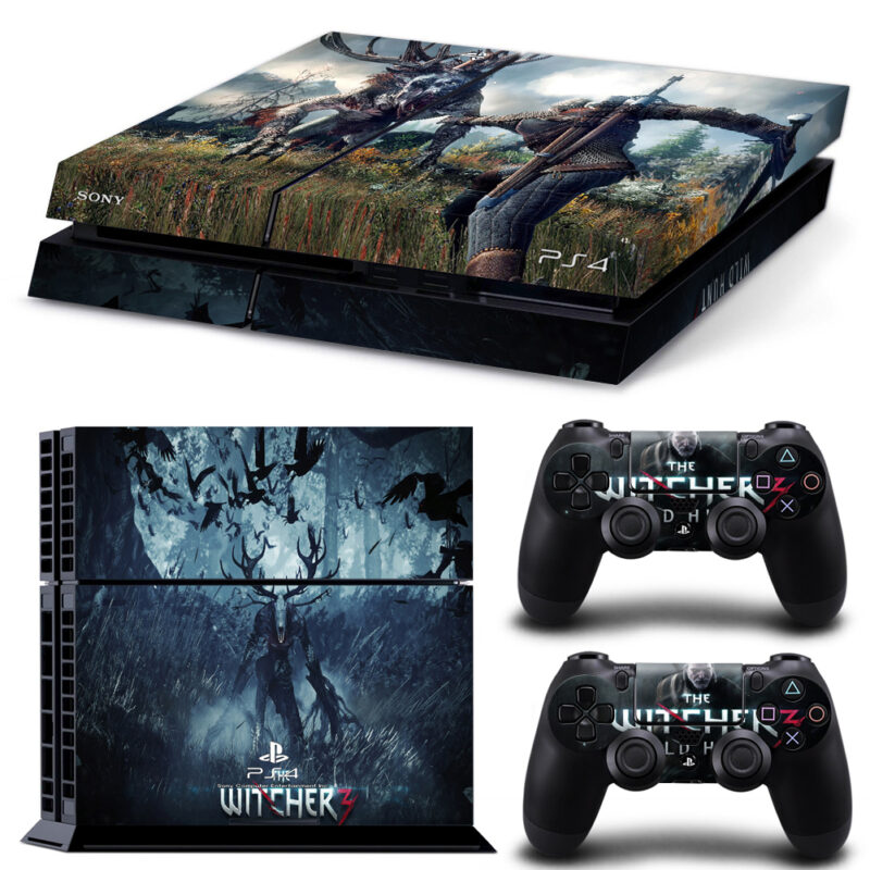 The Witcher 3: Wild Hunt PS4 Skin Sticker Design 2