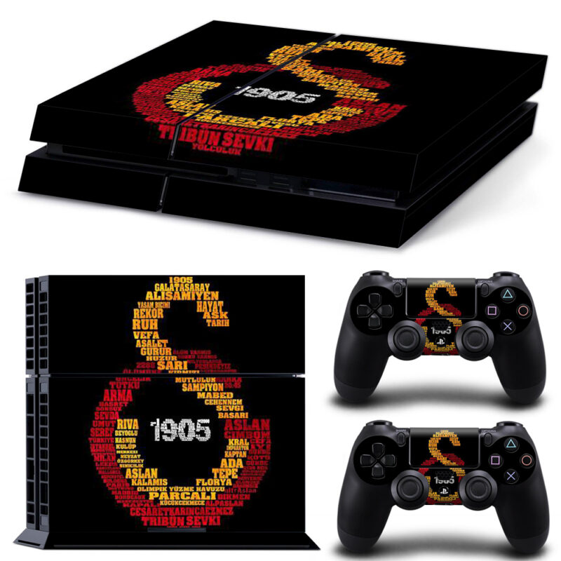 Galatasaray 1905 Skin Sticker For PS4 And Controllers