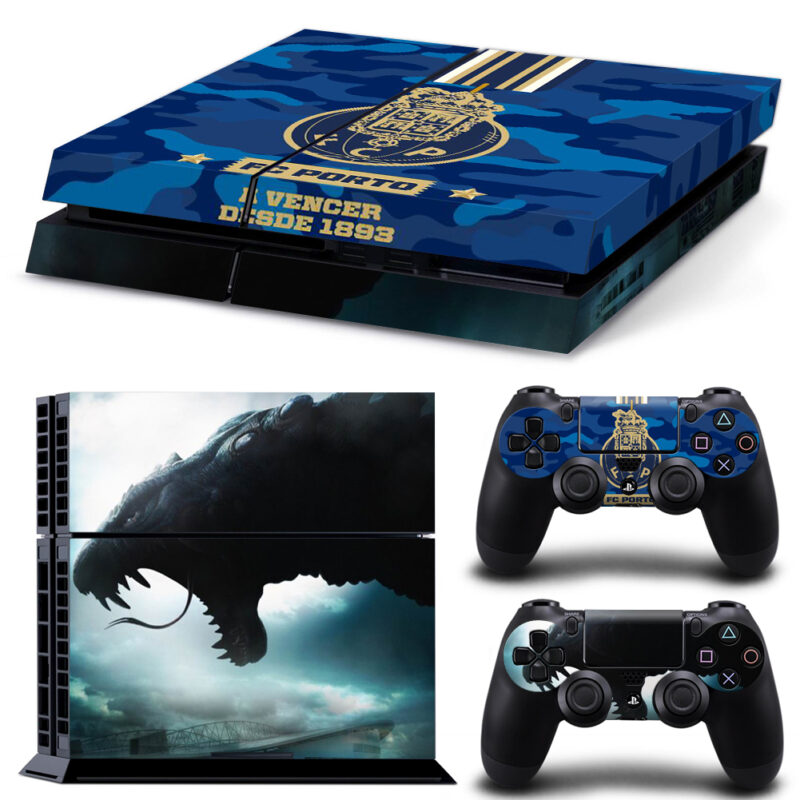 FC Porto And Dragon Wars Skin Sticker For PS4 And Controllers