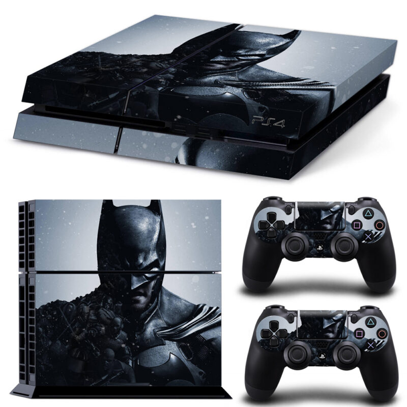 Batman: Arkham Origins Game PS4 Skin Sticker Design 3