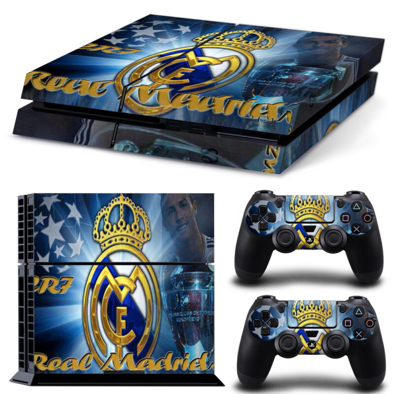 Real Madrid CF PS4 Skin Sticker Design 3