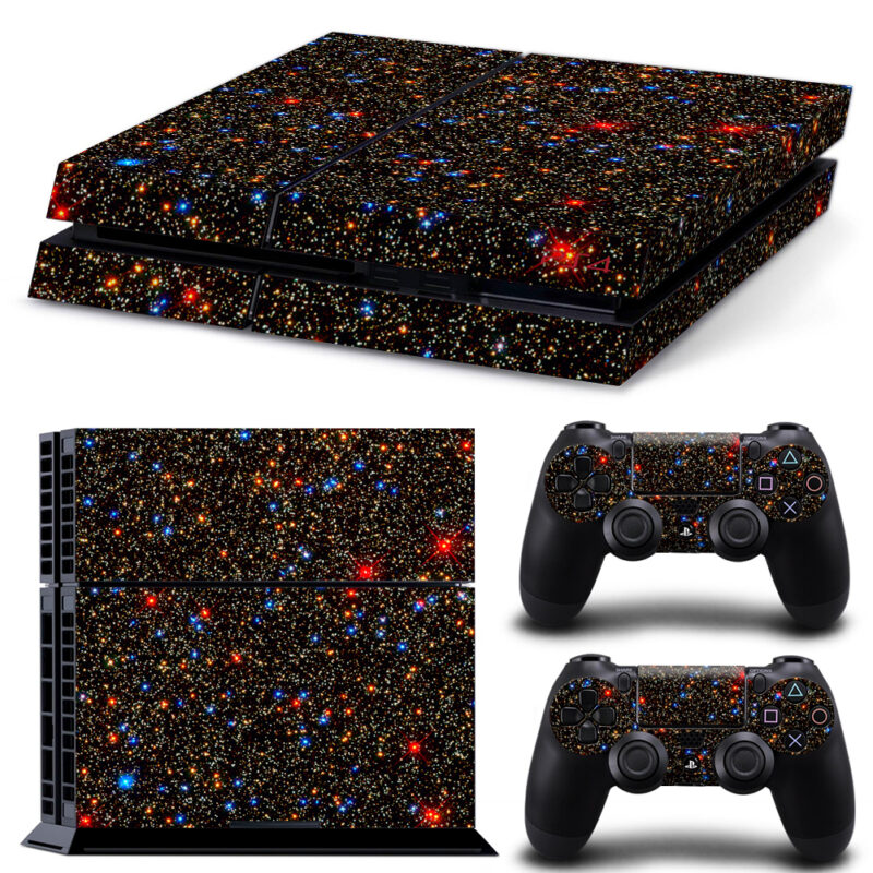 Glittering Star Cluster PS4 Skin Sticker