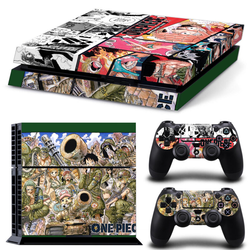 One Piece Characters Skin Sticker For PS4 And Controllers