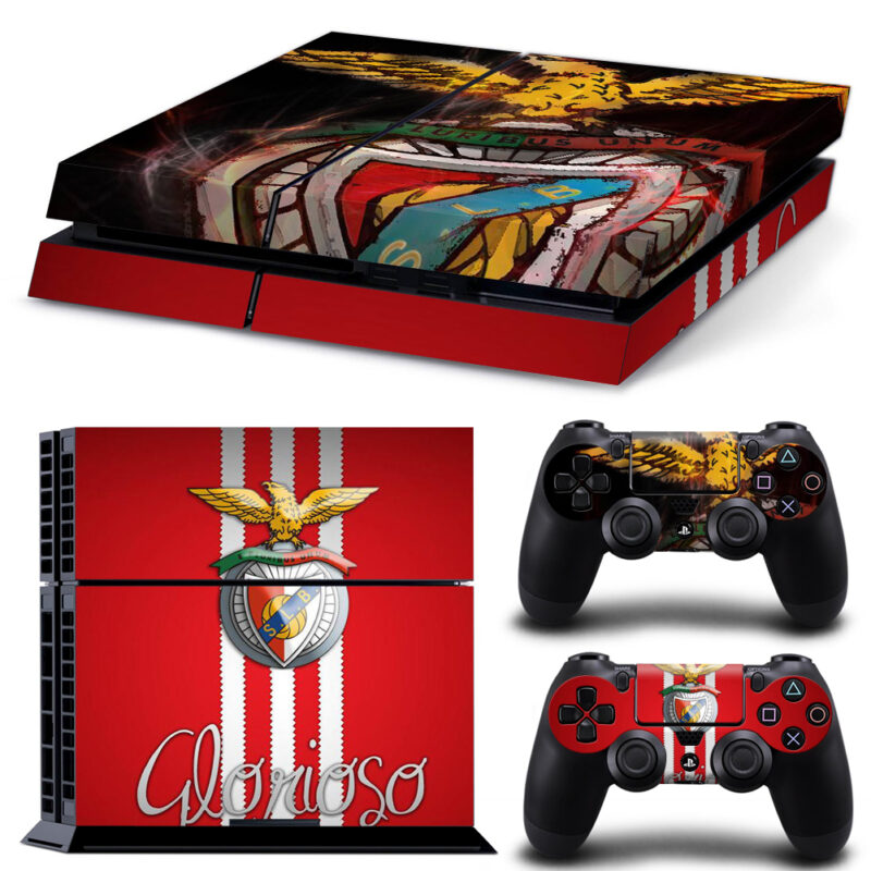 S.L. Benfica Glorioso Skin Sticker For PS4 And Controllers