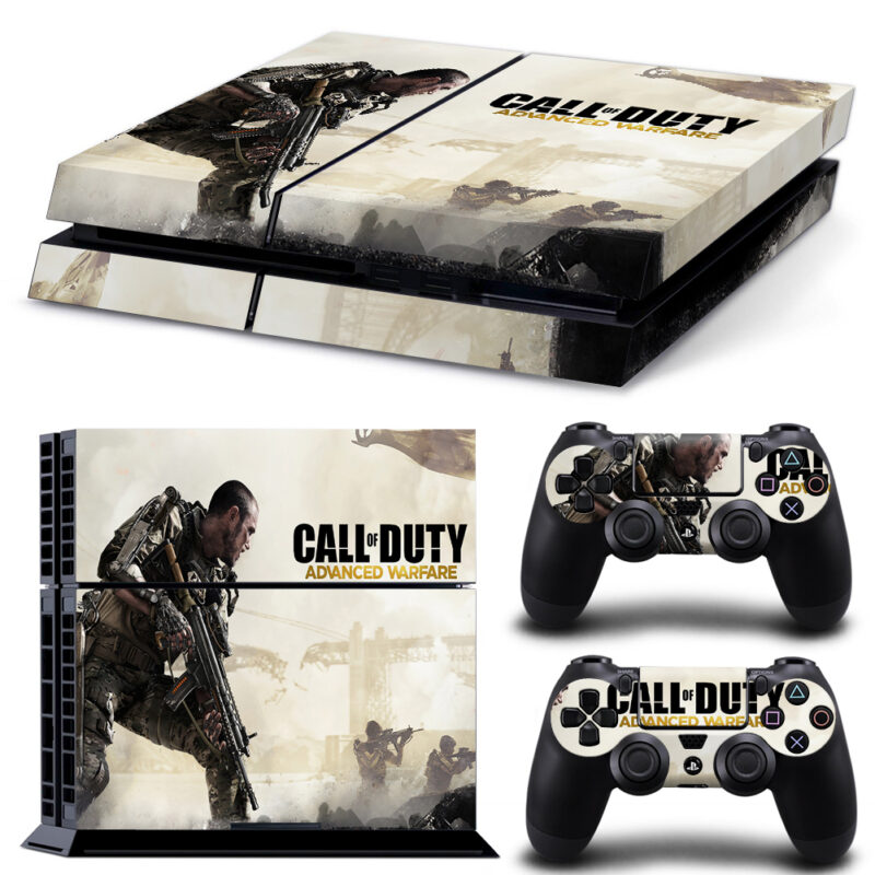 Call Of Duty: Advanced Warfare Game Skin Sticker For PS4 And Controllers Design 3