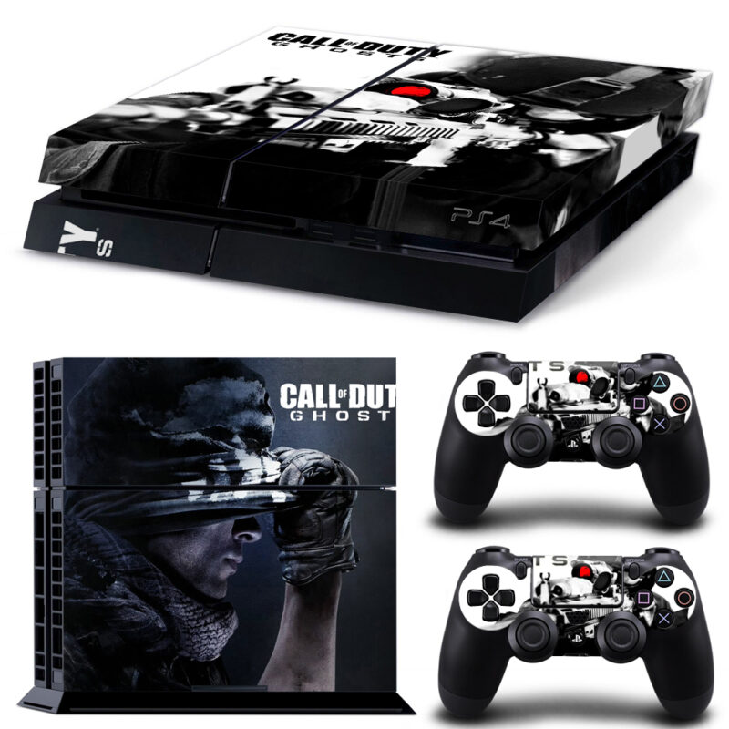 Call Of Duty: Ghosts Game PS4 Skin Sticker Design 2