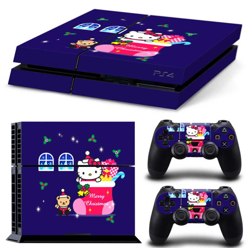 Hello Kitty PS4 Skin Sticker Design 2