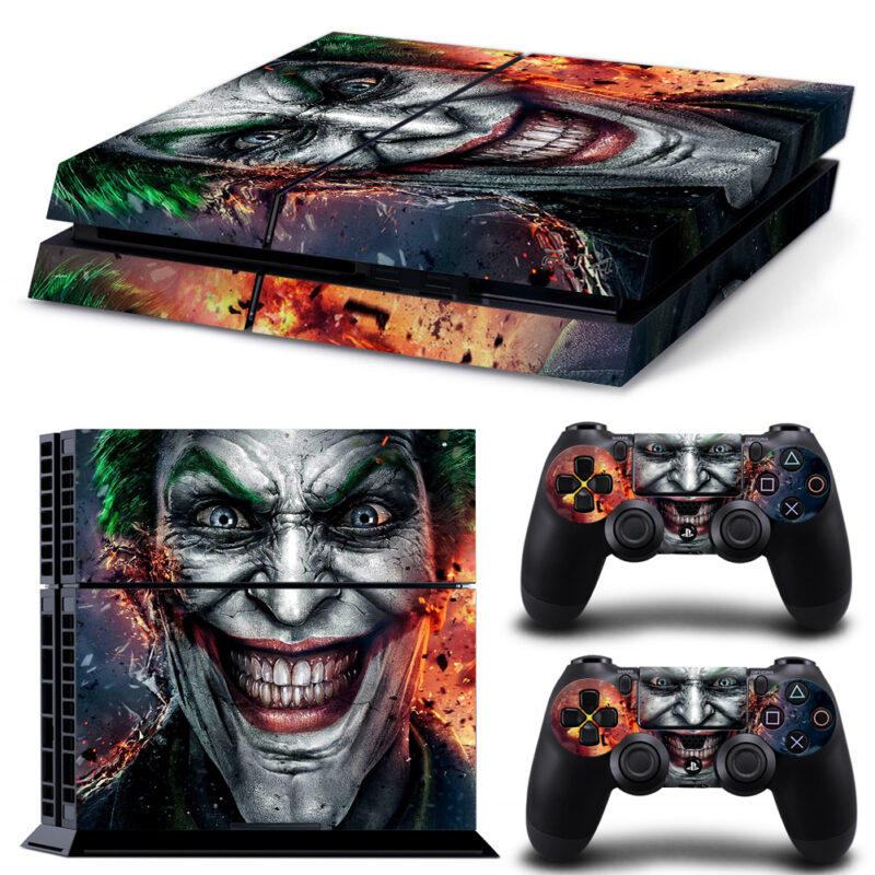 Joker PS4 Skin Sticker Design 10