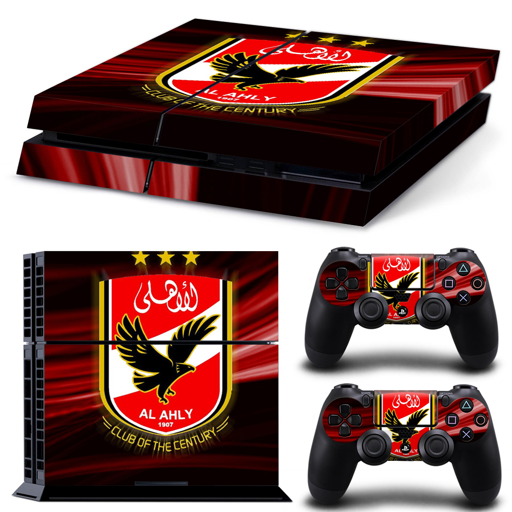 Al Ahly Club Of The Century 1907 Skin Sticker For PS4 And Controllers