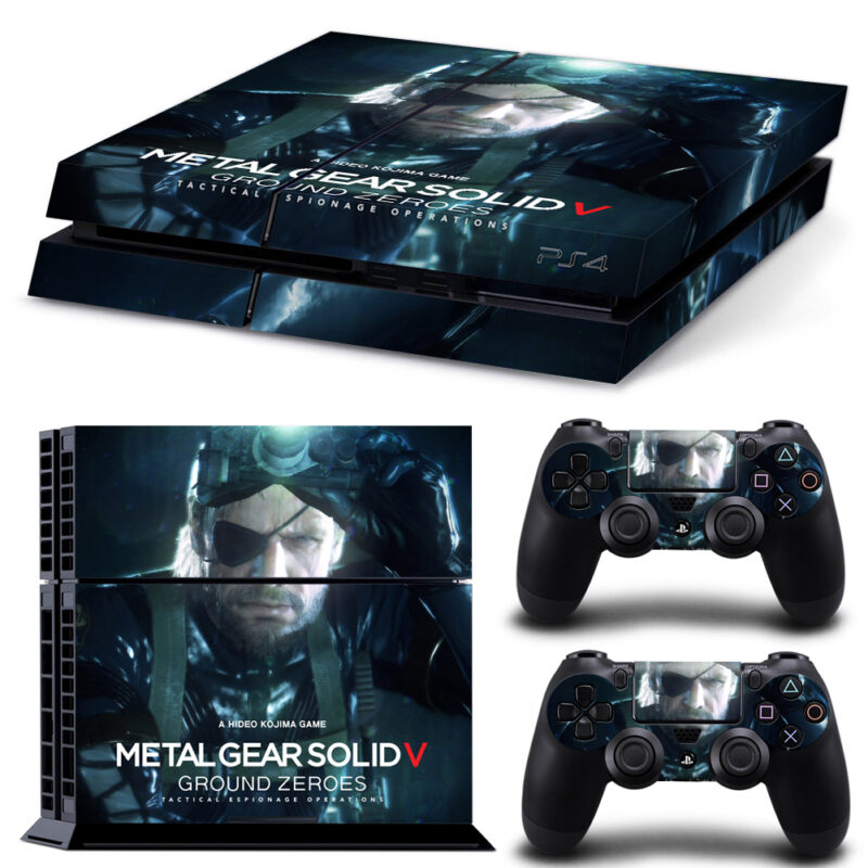 Metal Gear Solid V: Ground Zeroes PS4 Skin Sticker