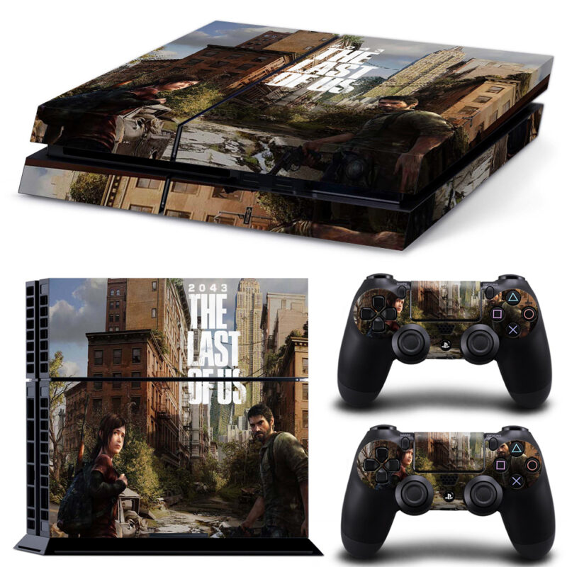 2043 The Last Of Us Skin Sticker For PS4 And Controllers Design 1